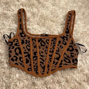 Cheetah Crop Top